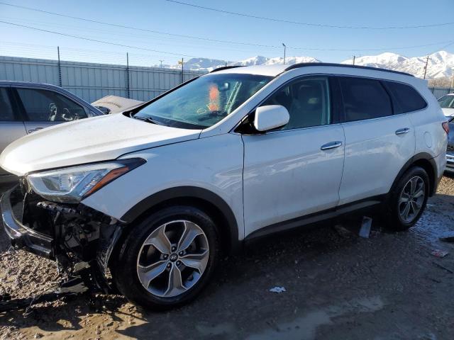 KM8SMDHF5GU129718 - 2016 HYUNDAI SANTA FE SE WHITE photo 1