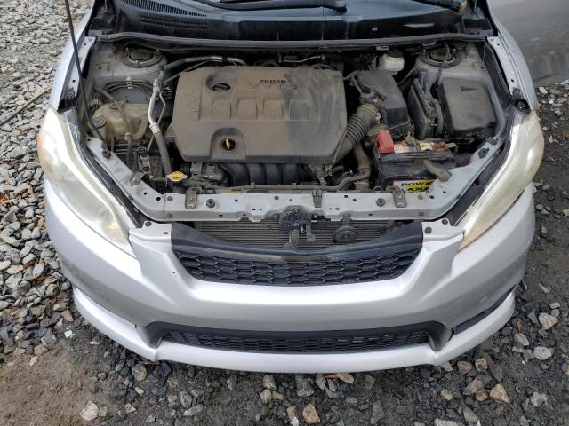 2T1KU4EE6DC050812 - 2013 TOYOTA COROLLA MA SILVER photo 11