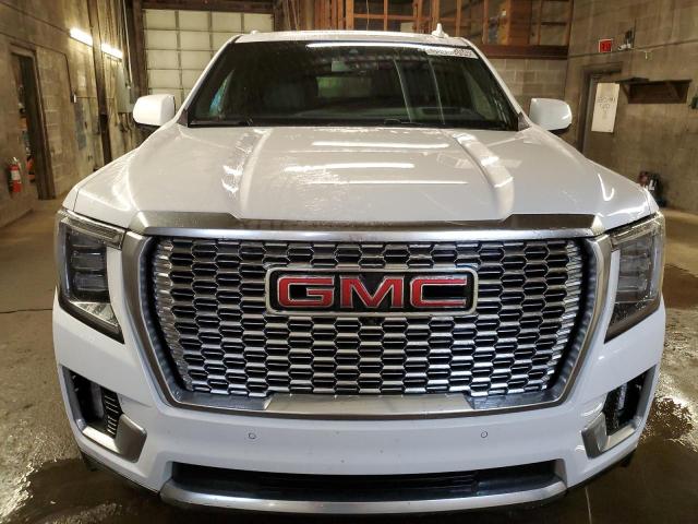 1GKS2JKL1NR111194 - 2022 GMC YUKON XL DENALI WHITE photo 5