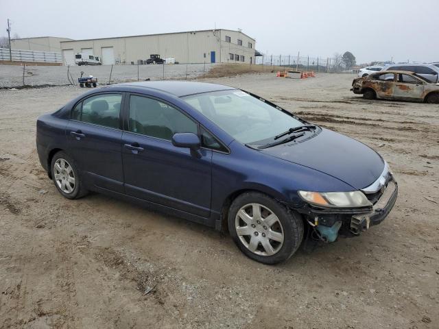 2HGFA16569H533416 - 2009 HONDA CIVIC LX BLUE photo 4