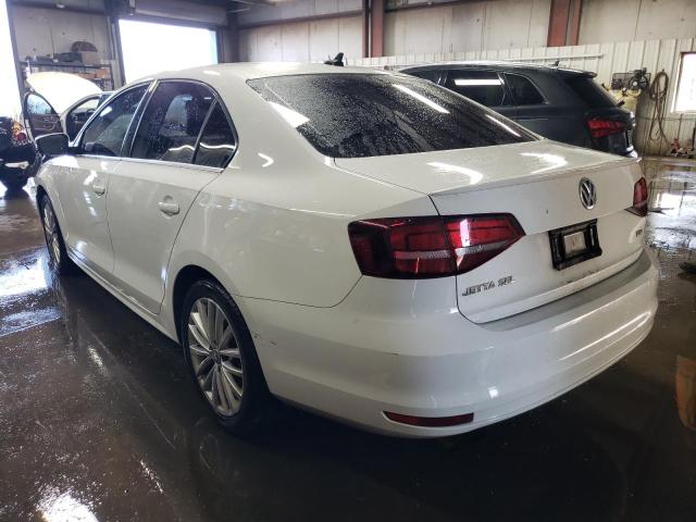 3VWL17AJ4GM409200 - 2016 VOLKSWAGEN JETTA SEL WHITE photo 2