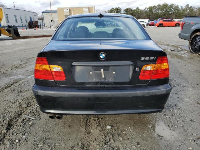 WBAAZ33495KW76739 - 2005 BMW 325 IS SULEV BLACK photo 6