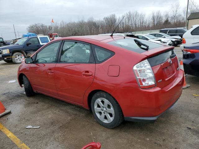 JTDKB20U787769082 - 2008 TOYOTA PRIUS RED photo 2