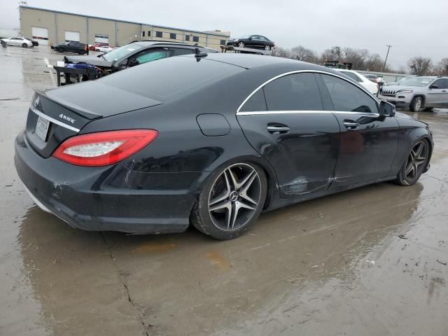 WDDLJ9BB5DA058222 - 2013 MERCEDES-BENZ CLS 550 4MATIC BLACK photo 3