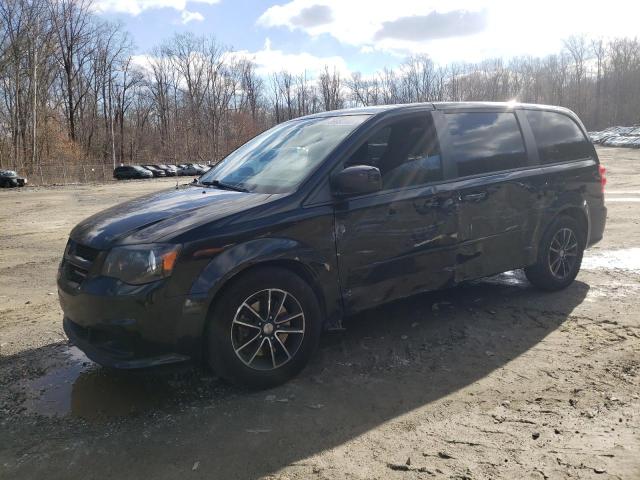 2C4RDGBG4HR649753 - 2017 DODGE GRAND CARA SE BLACK photo 1