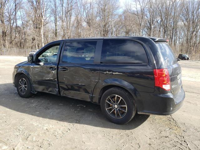 2C4RDGBG4HR649753 - 2017 DODGE GRAND CARA SE BLACK photo 2