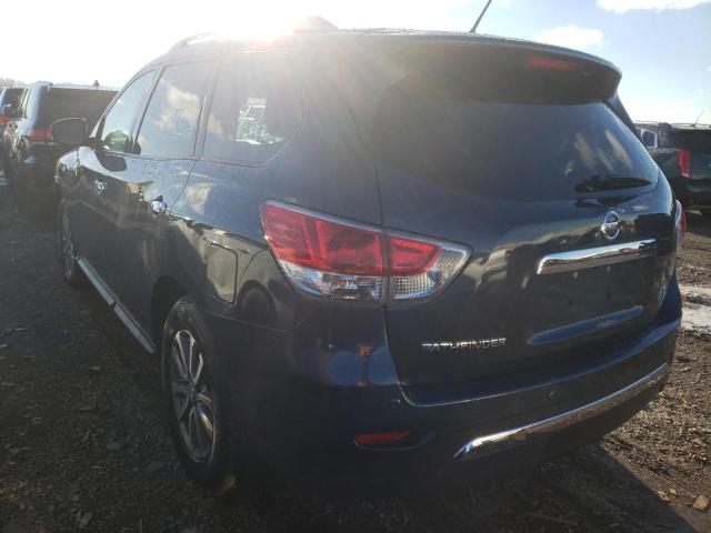 5N1AR2MM9GC658195 - 2016 NISSAN PATHFINDER S BLUE photo 2