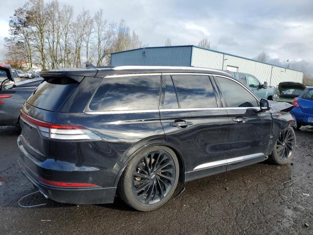 5LM5J7XC7NGL05773 - 2022 LINCOLN AVIATOR RESERVE BLACK photo 3