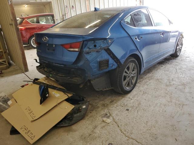 5NPD84LF2HH024526 - 2017 HYUNDAI ELANTRA SE BLUE photo 3