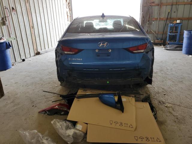 5NPD84LF2HH024526 - 2017 HYUNDAI ELANTRA SE BLUE photo 6