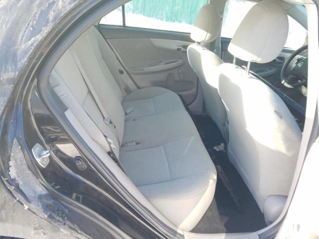 2T1BU4EEXBC594789 - 2011 TOYOTA COROLLA BASE BLACK photo 10