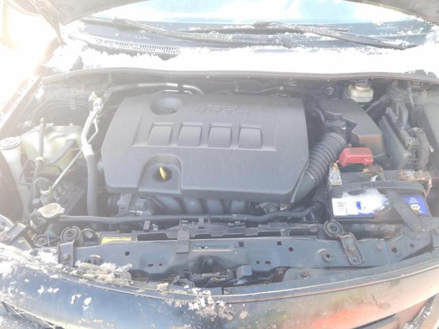 2T1BU4EEXBC594789 - 2011 TOYOTA COROLLA BASE BLACK photo 11