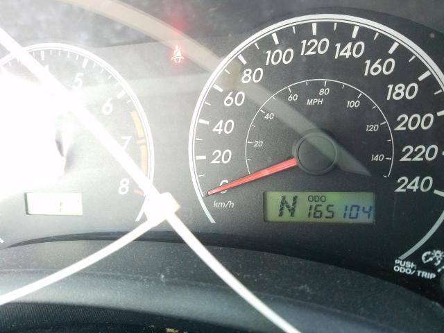 2T1BU4EEXBC594789 - 2011 TOYOTA COROLLA BASE BLACK photo 9