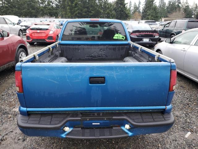 1GCCS1948Y8121245 - 2000 CHEVROLET S TRUCK S10 BLUE photo 6