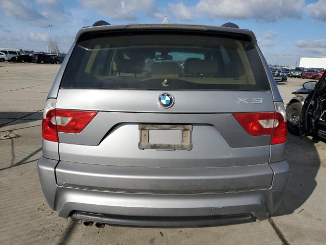 WBXPA93466WG90167 - 2006 BMW X3 3.0I GRAY photo 6