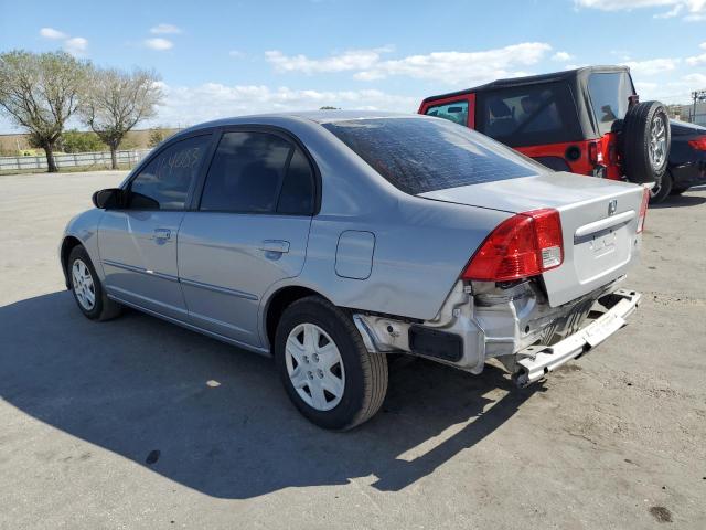 2HGES16384H625160 - 2004 HONDA CIVIC DX VP SILVER photo 2