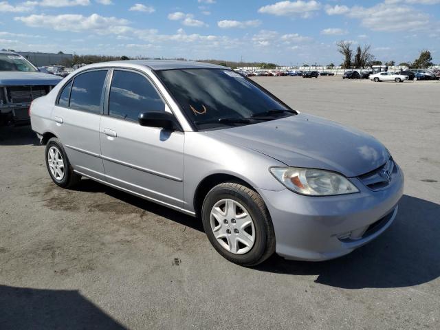 2HGES16384H625160 - 2004 HONDA CIVIC DX VP SILVER photo 4