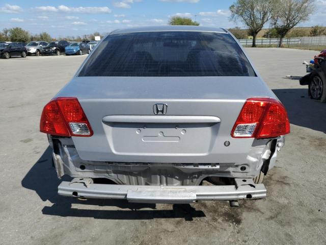 2HGES16384H625160 - 2004 HONDA CIVIC DX VP SILVER photo 6