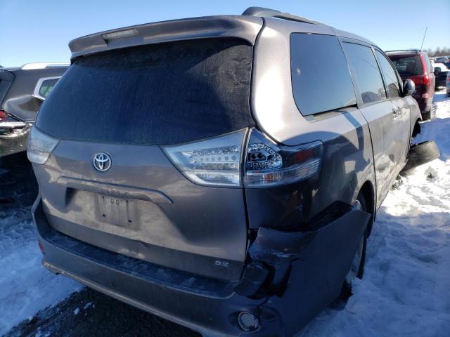 5TDXK3DC1BS062392 - 2011 TOYOTA SIENNA SPORT GRAY photo 3