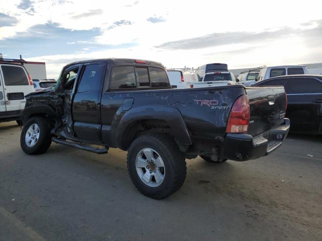 5TETU62N45Z081301 - 2005 TOYOTA TACOMA PRERUNNER ACCESS CAB BLACK photo 2