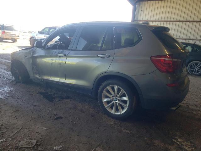 5UXWZ7C57F0F75660 - 2015 BMW X3 SDRIVE28I GRAY photo 2