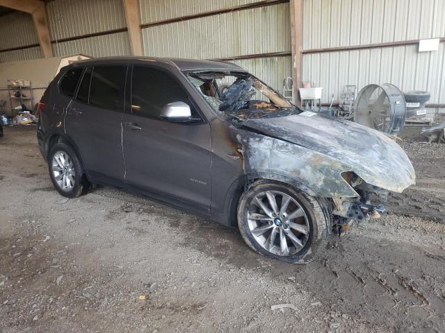 5UXWZ7C57F0F75660 - 2015 BMW X3 SDRIVE28I GRAY photo 4