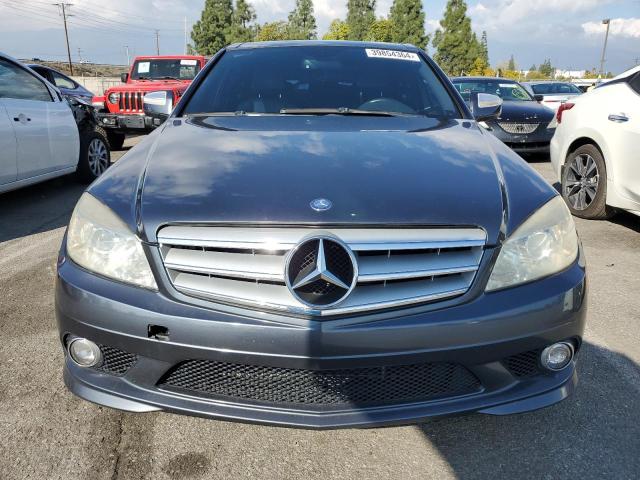 WDDGF56XX9F202455 - 2009 MERCEDES-BENZ C 350 GRAY photo 5