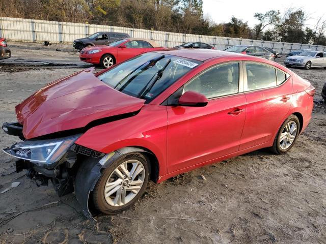 5NPD84LF2LH572101 - 2020 HYUNDAI ELANTRA SEL RED photo 1