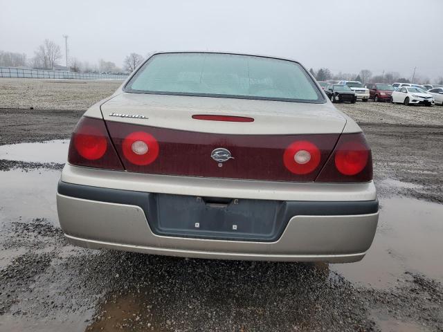 2G1WF52E139251918 - 2003 CHEVROLET IMPALA GOLD photo 6