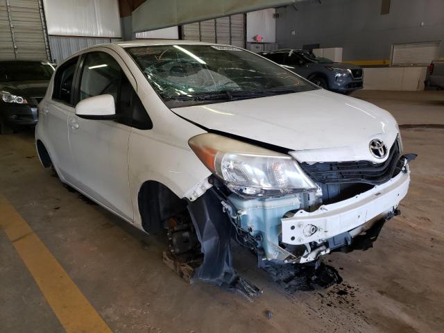 JTDKTUD37CD513190 - 2012 TOYOTA YARIS WHITE photo 9