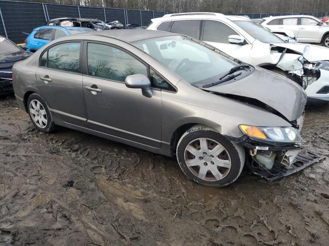 1HGFA16546L104919 - 2006 HONDA CIVIC LX BROWN photo 4