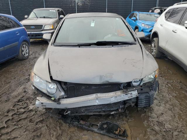 1HGFA16546L104919 - 2006 HONDA CIVIC LX BROWN photo 5