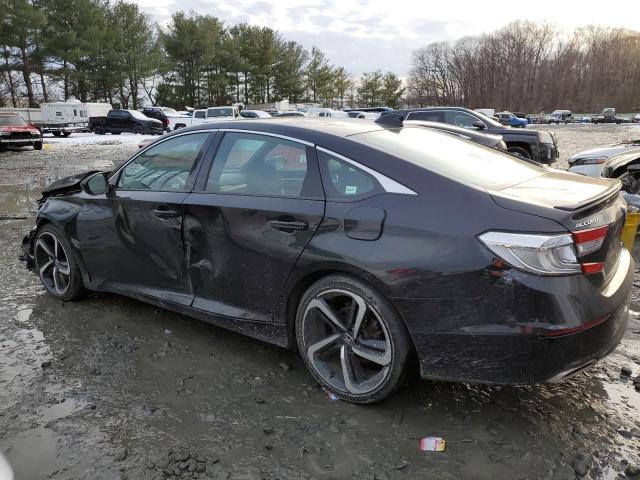 1HGCV1F30KA045461 - 2019 HONDA ACCORD SPORT BLACK photo 2