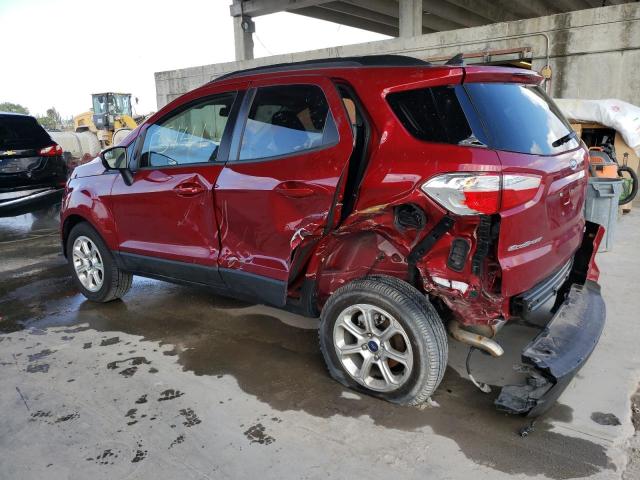 MAJ6S3GL4NC460070 - 2022 FORD ECOSPORT SE BURGUNDY photo 2