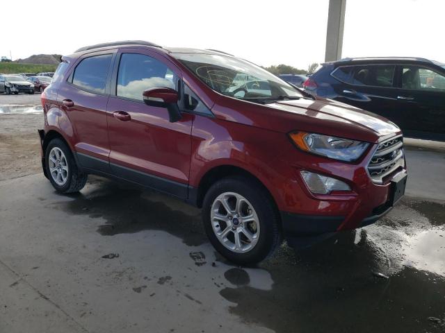 MAJ6S3GL4NC460070 - 2022 FORD ECOSPORT SE BURGUNDY photo 4