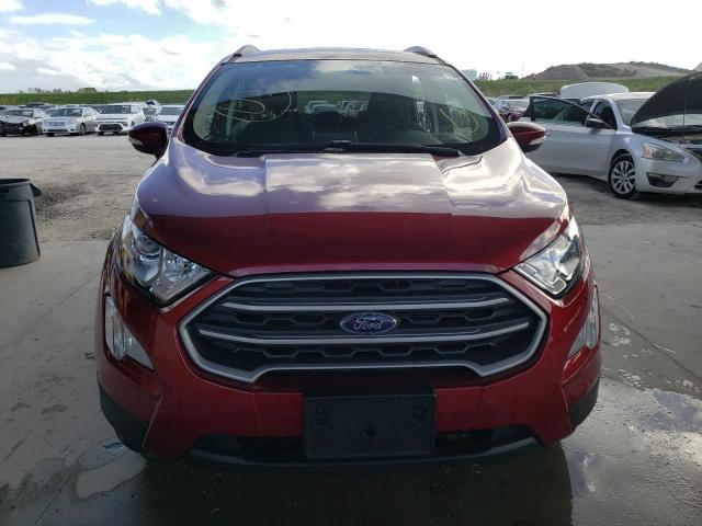 MAJ6S3GL4NC460070 - 2022 FORD ECOSPORT SE BURGUNDY photo 5