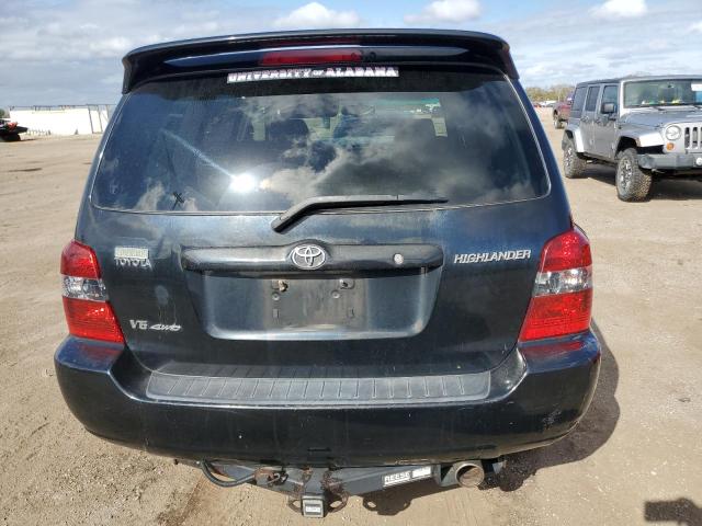 JTEEP21A750126248 - 2005 TOYOTA HIGHLANDER LIMITED BLACK photo 6