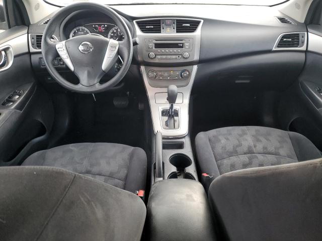 1N4AB7AP3DN909559 - 2013 NISSAN SENTRA S SILVER photo 8