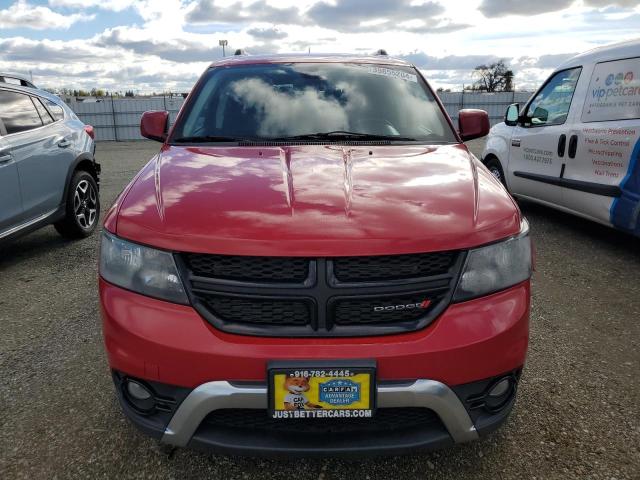 3C4PDDGG6JT522990 - 2018 DODGE JOURNEY CROSSROAD RED photo 5