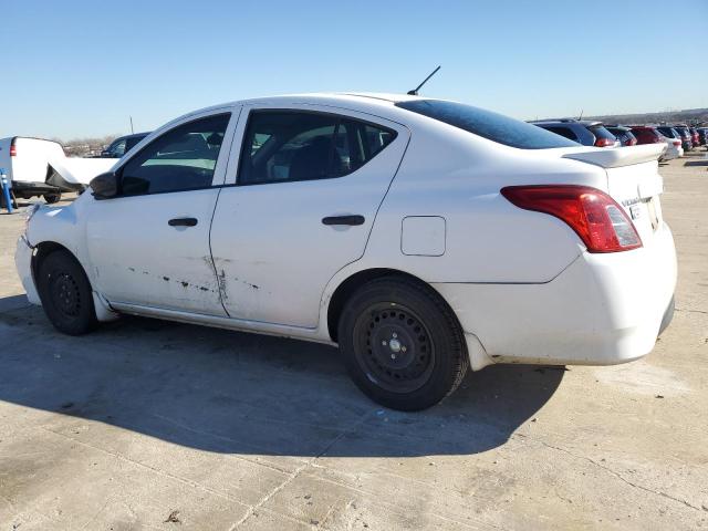 3N1CN7AP5JL813523 - 2018 NISSAN VERSA S WHITE photo 2