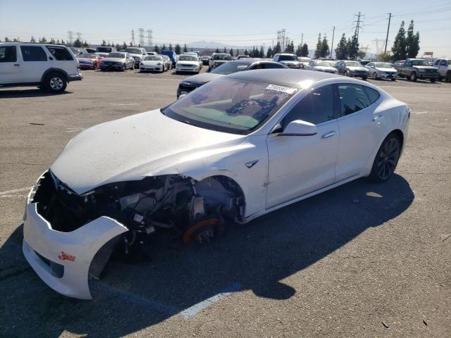 5YJSA1E2XHF204971 - 2017 TESLA MODEL S Սպիտակ լուսանկար 1