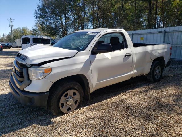 5TFNY5F14FX183785 - 2015 TOYOTA TUNDRA SR WHITE photo 1