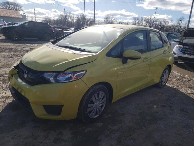 JHMGK5H51GX005441 - 2016 HONDA FIT LX YELLOW photo 1