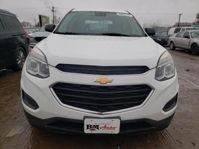 2GNALBEK1G6254553 - 2016 CHEVROLET EQUINOX LS WHITE photo 5