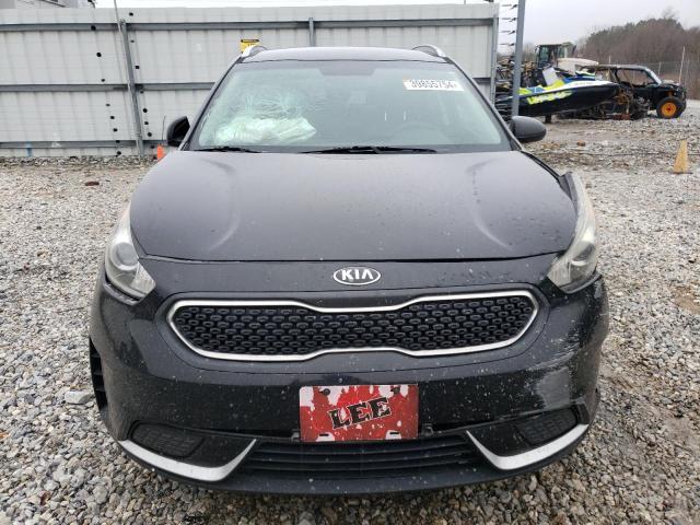 KNDCB3LCXH5045590 - 2017 KIA NIRO FE BLACK photo 5