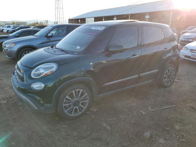 ZFBCFADH6JZ040892 - 2018 FIAT 500L TREKKING GREEN photo 1