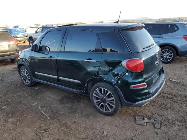 ZFBCFADH6JZ040892 - 2018 FIAT 500L TREKKING GREEN photo 2