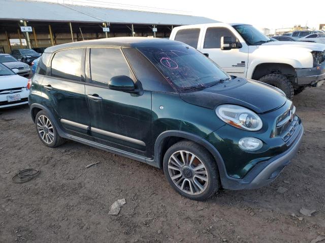 ZFBCFADH6JZ040892 - 2018 FIAT 500L TREKKING GREEN photo 4