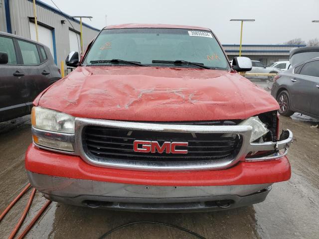 2GTEC19V811404123 - 2001 GMC NEW SIERRA C1500 RED photo 5