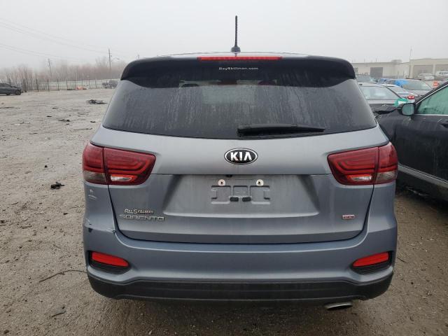 5XYPG4A35LG642965 - 2020 KIA SORENTO L SILVER photo 6